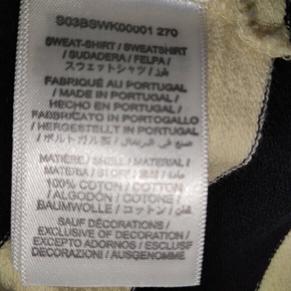 NWT Bonpoint boys navy and ivory striped top size 8A - Picture 4 of 4